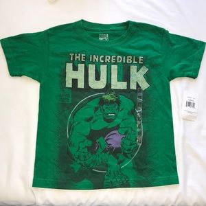 New Marvel Comics Incredible Hulk boys tee